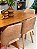 CONJUNTO MESA LUNNA 160X090 + 6 CADEIRAS MARK MODELO 30 CREME - Imagem 7