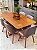 CONJUNTO MESA LUNNA 160X090 + 6 CADEIRAS MARK MODELO 30 CINZA - Imagem 3