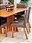 CONJUNTO MESA LUNNA 160X090 + 6 CADEIRAS MARK MODELO 32 CINZA - Imagem 4