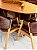 CONJUNTO MESA ORGÂNICA 180X100 + 6 CADEIRAS AGATHA MARROM - Imagem 7