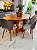 CONJUNTO MESA ORGANICA 180X100 + 6 CADEIRAS MARK MODELO 30 CINZA - Imagem 8