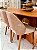 CONJUNTO MESA ORGANICA 180X100 + 6 CADEIRAS MARK MODELO 30 CREME - Imagem 6