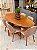 CONJUNTO MESA ORGANICA 180X100 + 6 CADEIRAS MARK MODELO 30 CREME - Imagem 5