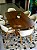 CONJUNTO MESA SOFIA 180X110 + 6 CADEIRAS AGATHA CREME - Imagem 4