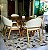 CONJUNTO MESA SOFIA 180X110 + 6 CADEIRAS AGATHA CREME - Imagem 3