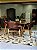 CONJUNTO MESA SOFIA 180X110 + 6 CADEIRAS AGATHA MARROM - Imagem 6
