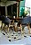 CONJUNTO MESA SOFIA 180X110 + 6 CADEIRAS AGATHA CINZA - Imagem 6