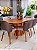 CONJUNTO MESA ORGANICA C/ BASE RIPADA 180X100 + 6 CADEIRAS MARK MODELO 30 CINZA - Imagem 7