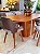 CONJUNTO MESA ORGANICA C/ BASE RIPADA 180X100 + 6 CADEIRAS MARK MODELO 30 CINZA - Imagem 5