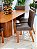 CONJUNTO MESA ORGÂNICA C/ BASE RIPADA 180X100 + 6 CADEIRAS MARK MODELO 32 CINZA - Imagem 2