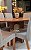 CONJUNTO MESA ORGANICA 180X100 + 6 CADEIRAS MODELO 25 CINZA - Imagem 5