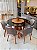 CONJUNTO MESA MARK REDONDA 130m + 6 CADEIRAS MARK MODELO 30 CINZA + PRATO GIRATORIO - Imagem 2