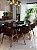 CONJUNTO MESA MARK 180X090 + 6 CADEIRAS AGATHA MARROM - Imagem 4