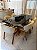CONJUNTO MESA MARK 180X090 + 6 CADEIRAS AGATHA CREME - Imagem 6