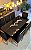 CONJUNTO MESA MARK 180X090 + 8 CADEIRAS MARK MODELO 19 PRETO - Imagem 3