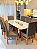 CONJUNTO MESA MARK 180X090 + 8 CADEIRAS MARK MODELO 19 GRAFITE - Imagem 4