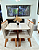 CONJUNTO MESA MARK 120X090 + 4 CADEIRAS SIGMA - Imagem 3