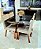 CONJUNTO MESA MARK 120X090 + 4 CADEIRAS SIGMA - Imagem 1