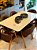 CONJUNTO MESA MARK 160X090 + 6 CADEIRAS AGATHA MARROM - Imagem 5