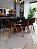 CONJUNTO MESA MARK 160X090 + 6 CADEIRAS AGATHA MARROM - Imagem 6