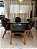CONJUNTO MESA MARK 160X090 + 6 CADEIRAS AGATHA CINZA - Imagem 3