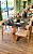 CONJUNTO MESA MARK 120X090 + 4 CADEIRAS BETINA - Imagem 1
