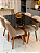 CONJUNTO MESA MARK 120X090 + 4 CADEIRAS MARK MODELO 30 CREME - Imagem 5