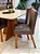 CONJUNTO MESA MARK 120X090 + 4 CADEIRAS MARK MODELO 32 CINZA - Imagem 6