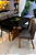 CONJUNTO MESA MARK 120X090 + 4 CADEIRAS MARK MODELO 32 CINZA - Imagem 3