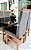 CONJUNTO MESA MARK 120X090 NOGUEIRA + 4 CADEIRAS MARK MODELO 19 GRAFITE - Imagem 8