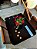 CONJUNTO MESA MARK 120X090 NOGUEIRA + 4 CADEIRAS MARK MODELO 19 MARROM - Imagem 3