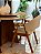 CONJUNTO MESA REDONDA MARK 1,.30m + 4 CADEIRAS AGATHA CREME - Imagem 7