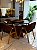 CONJUNTO MESA REDONDA MARK 1,.30m + 4 CADEIRAS AGATHA MARROM - Imagem 5
