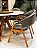 CONJUNTO MESA REDONDA AMÉLIA 135m + 6 CADEIRAS AGATHA CINZA + PRATO GIRATÓRIO - Imagem 3