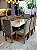 CONJUNTO MESA MARK 180X090 + 8 CADEIRAS MARK MODELO 18 CINZA - Imagem 6