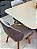 CONJUNTO MESA MARK 160X090 + 6 CADEIRAS MARK MODELO 30 CINZA - Imagem 6