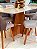 CONJUNTO MESA MARK 160X090 + 6 CADEIRAS MARK MODELO 30 CINZA - Imagem 5
