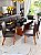 CONJUNTO MESA MARK 180X090 + 8 CADEIRAS MODELO MARK 32 CINZA - Imagem 4
