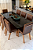CONJUNTO MESA MARK 180X090 + 8 CADEIRAS MODELO MARK 32 MARROM - Imagem 1
