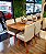 CONJUNTO DE JANTAR FLORENÇA 120X90 + 4 CADEIRAS SIGMA 27 - Imagem 1
