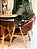 CONJUNTO MESA MARK 130X130 + 6 CADEIRAS AGATHA MARROM + PRATO GIRATÓRIO - Imagem 7