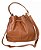 Bolsa Saco Lizzi em Couro Legitimo - Imagem 7