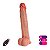 Prótese peniana vai e vem vibração aquecimento e controle remoto 29 cm - Imagem 1