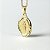 Pingente de Nossa Senhora das Graças Diamantado Dourado (18x14mm) - Imagem 2