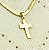 Colar Fita com Cruz - Imagem 3