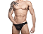Cueca Jockstrap Arrastão Preto - Imagem 1