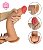 Pênis Realístico com Escroto e Ventosa Jiboia - Dildo em PVC Flexível 31x6 cm Bege - Imagem 4