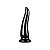 Plug Anal em Silicone - Formato de Cone - 16,5x4,5cm - Imagem 3