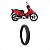 Pneu Dianteiro Moto 60/100-17 Technic TigerTyres C/Cam 33L - Imagem 4