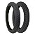 Pneu Moto Technic Diant 60/100-17 Tras 80/100-14 TigerTyres - Imagem 1